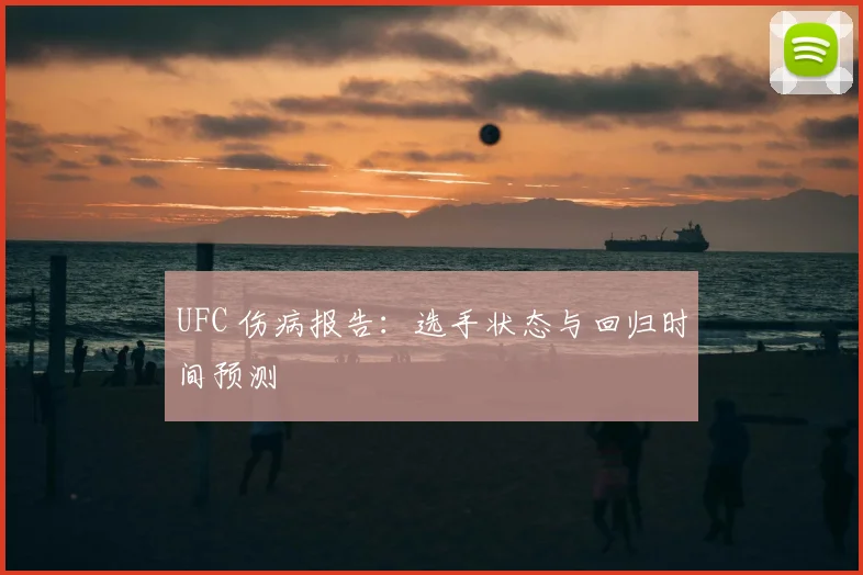 UFC 伤病报告：选手状态与回归时间预测