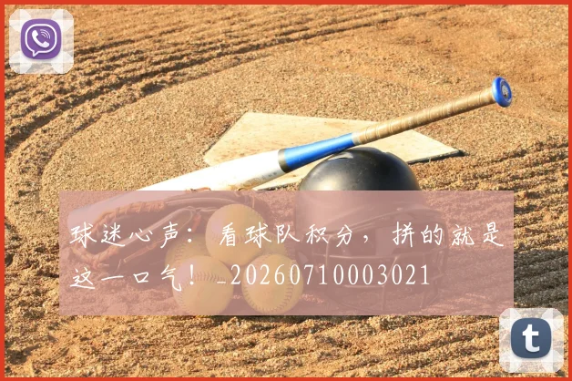 球迷心声：看球队积分，拼的就是这一口气！_20260710003021